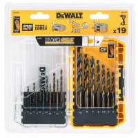 Набір свердел по металу DeWalt EXTREME BLACK & GOLD HSS-G (DT70728)