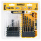 Набір свердел по металу DeWalt EXTREME BLACK & GOLD HSS-G (DT70728)