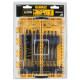 Набір свердел по дереву DeWalt перових EXTREME IMPACT 9 шт (DT70751)