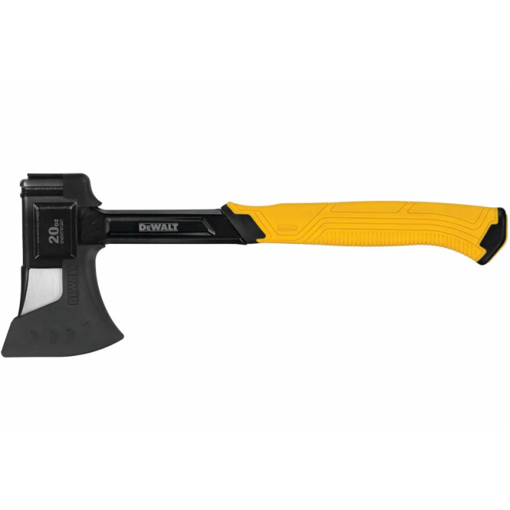 Топор туристический DeWalt цельнометаллический 570 г с чехлом (DWHT51387-0)