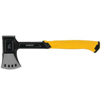 Топор туристический DeWalt цельнометаллический 570 г с чехлом (DWHT51387-0)