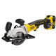Пила дискова акумуляторна DeWalt з АКБ та ЗП DCS571P2