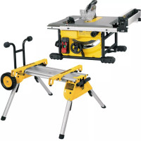 Пила настольно-циркулярная сетевая DeWalt + стол DWE7485RS