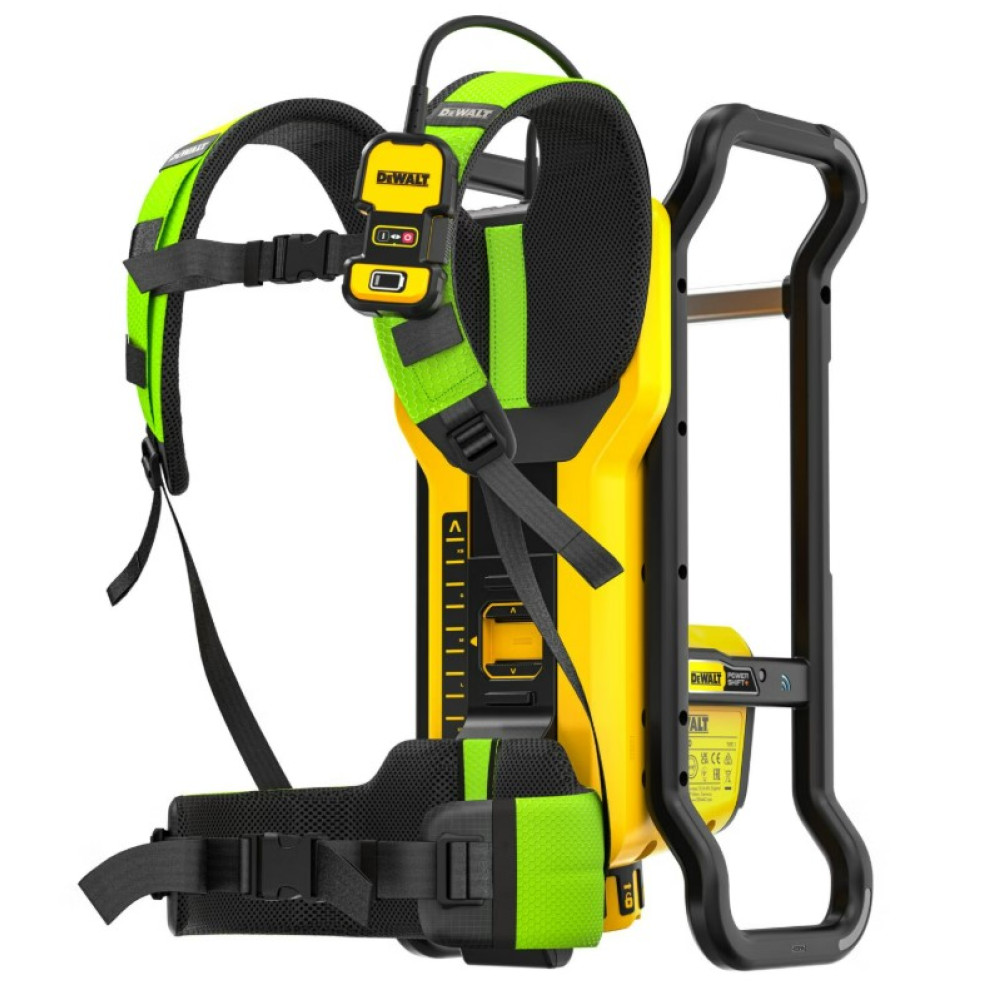 Вибратор-рюкзак глубинный DeWALT POWERSHIFT аккумуляторный без АКБ и ЗУ DCPS310N
