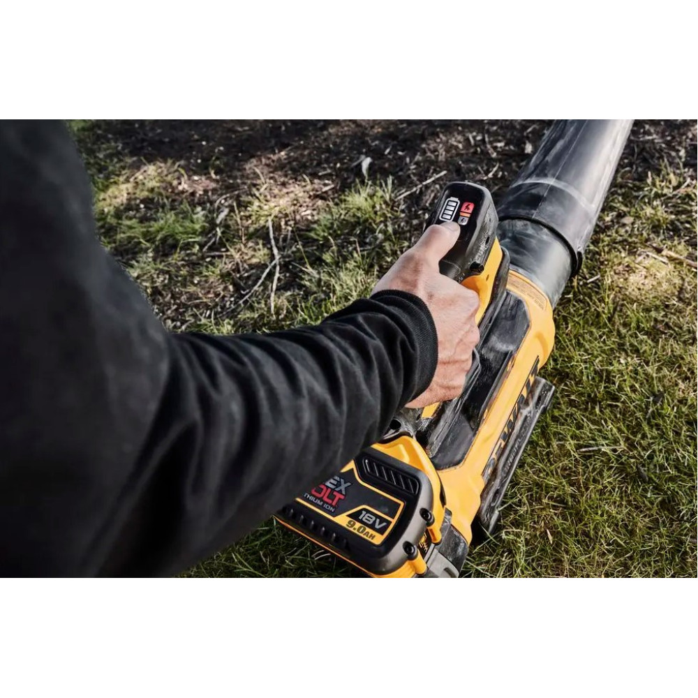 Воздуходувка аккумуляторная DeWalt бесщеточная с АКБ и ЗУ (DCMBL777X1)