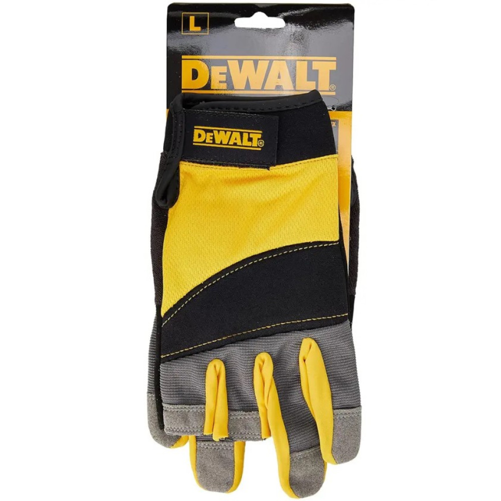 Рукавички універсальні DeWalt частково відкриті DeWALT (DPG214L)