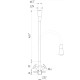 Смеситель для кухни DOMINO DK-H1-2N-103SK-G05