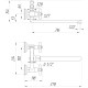 Смеситель для ванны DOMINO DBF-129-35F-SHARM