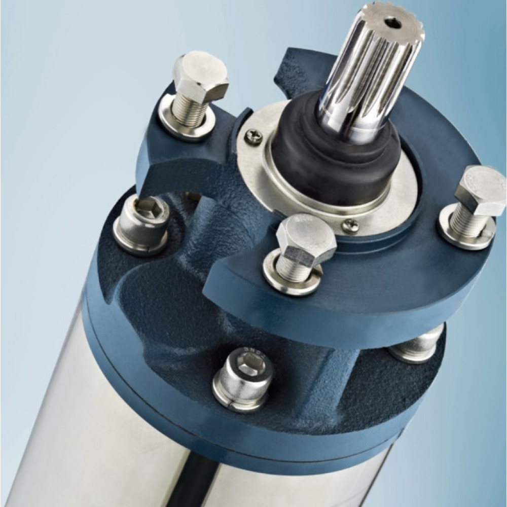 Насос центробежный скважинный DONGYIN 6SP17-20 380В 11кВт H 220(159)м Q 400(300)л/мин Ø145мм +пульт (из 3х частей) (7777083)