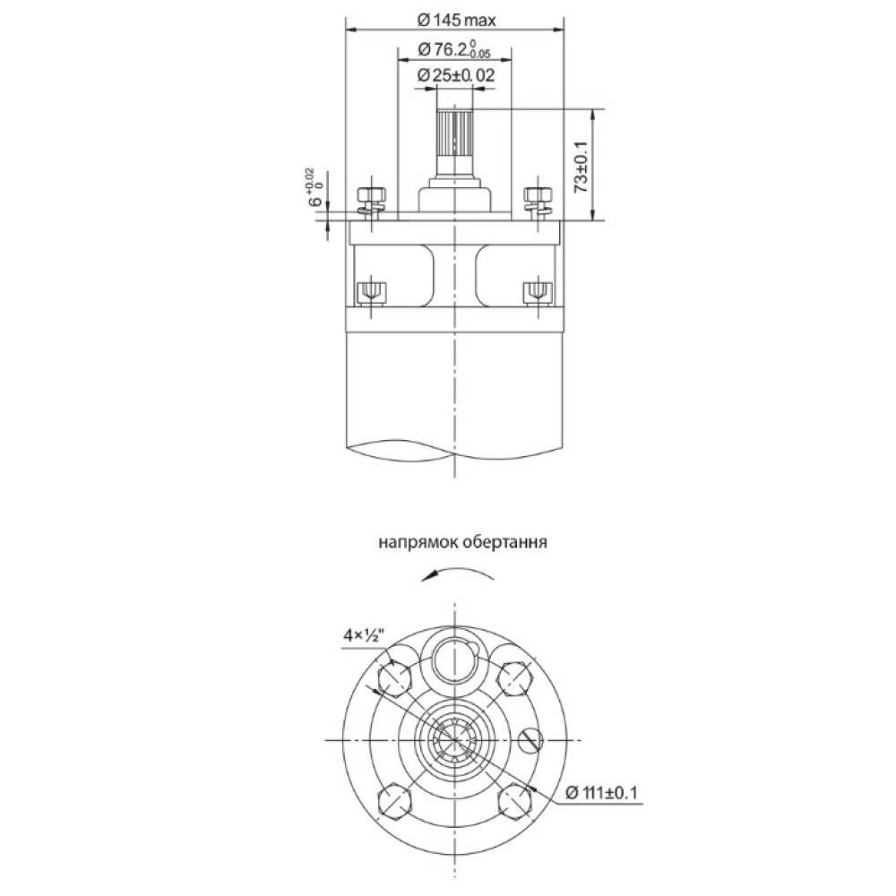 Насос центробежный скважинный DONGYIN 6SP30-10 380В 9.2кВт H 114(76)м Q 700(500)л/мин Ø145мм +пульт (из 3х частей) (7777273)