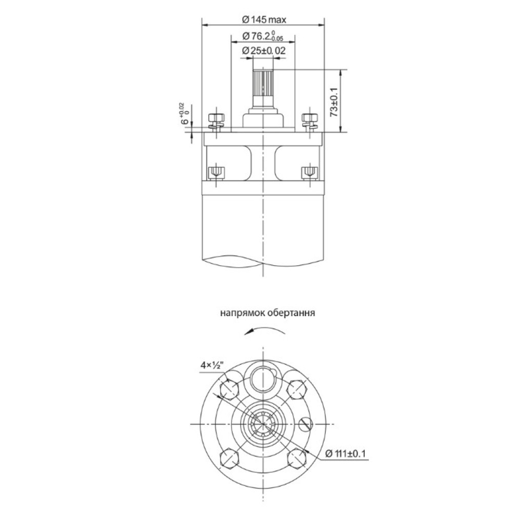 Насос центробежный скважинный DONGYIN 6SP30-20 380В 18.5кВт H 228(153)м Q 700(500)л/мин Ø145мм +пульт (из 3х частей) (7777323)