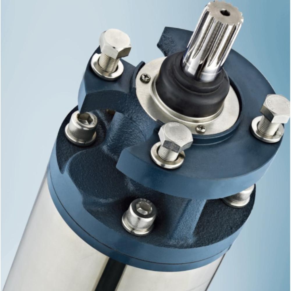 Насос центробежный скважинный DONGYIN 6SP30-22 380В 22кВт H 250(168)м Q 700(500)л/мин Ø145мм +пульт (из 3х частей) (7777333)