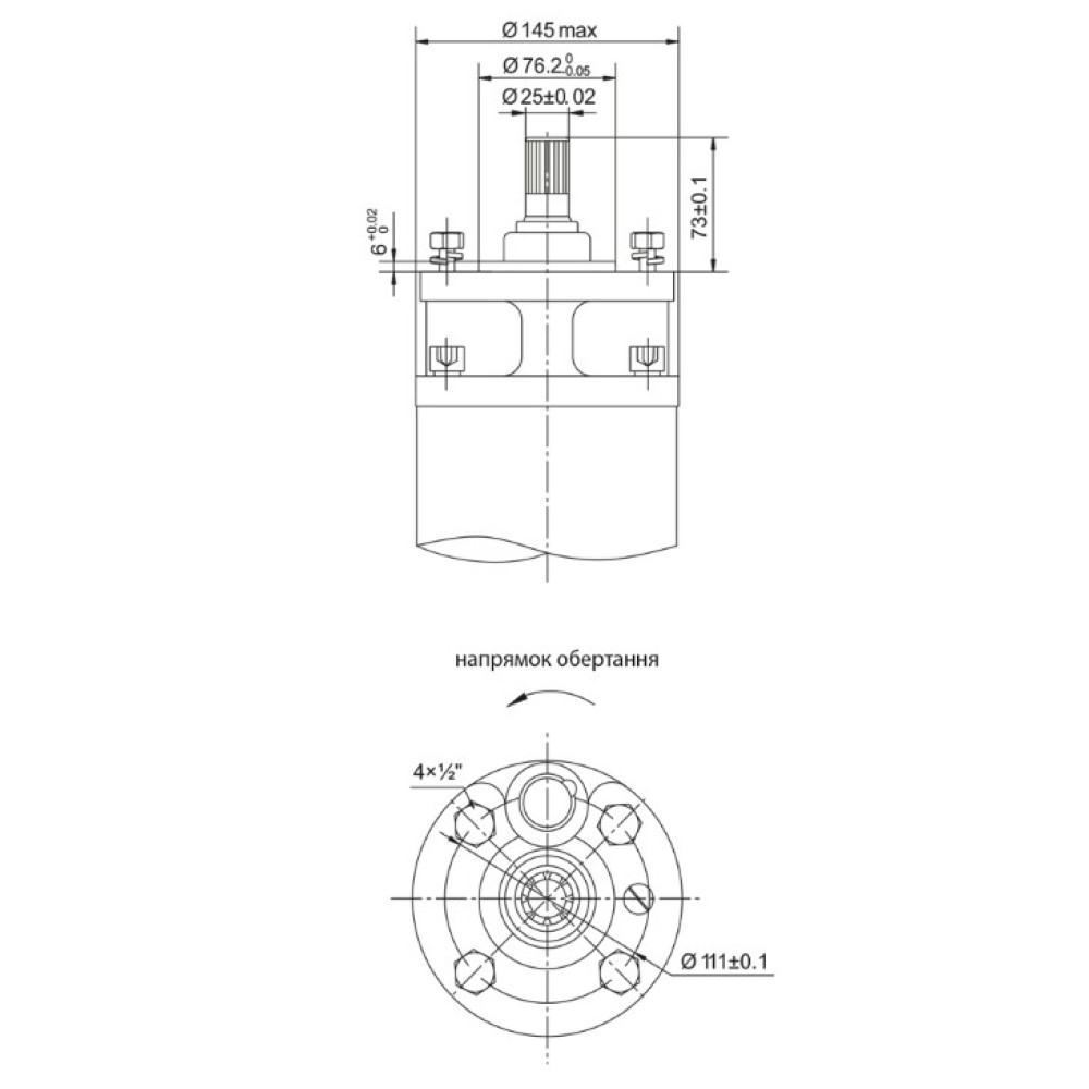 Насос центробежный скважинный DONGYIN 6SP46-13 380В 22кВт H 174(109)м Q 1100(800)л/мин Ø145мм +пульт (из 3х частей) (7777513)