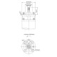 Насос центробежный скважинный DONGYIN 6SP46-16 380В 26кВт H 214(135)м Q 1100(800)л/мин Ø145мм +пульт (из 3х частей) (7777533)