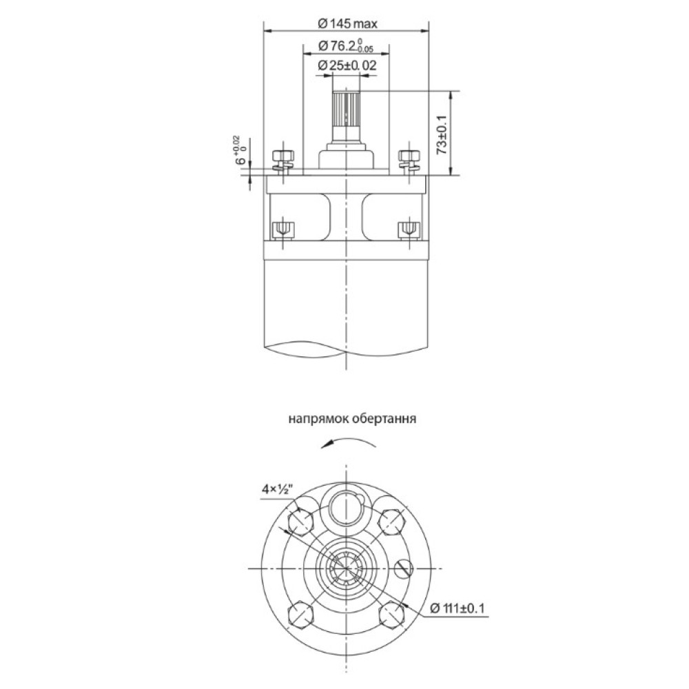Насос центробежный скважинный DONGYIN 6SP60-16 380В 30кВт H 224(125)м Q 1300(1000)л/мин Ø145мм +пульт (из 3х частей) (7777733)