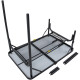 Стол Bo-Camp Northgate 90x60 см Black/Grey (1404184) (DAS303262)