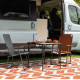 Стол Bo-Camp Northgate 90x60 см Black/Grey (1404184) (DAS303262)