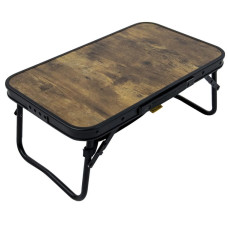 Стол Bo-Camp Woodbine Compact 56x34 см Black/Wood look (1404190) (DAS303264)
