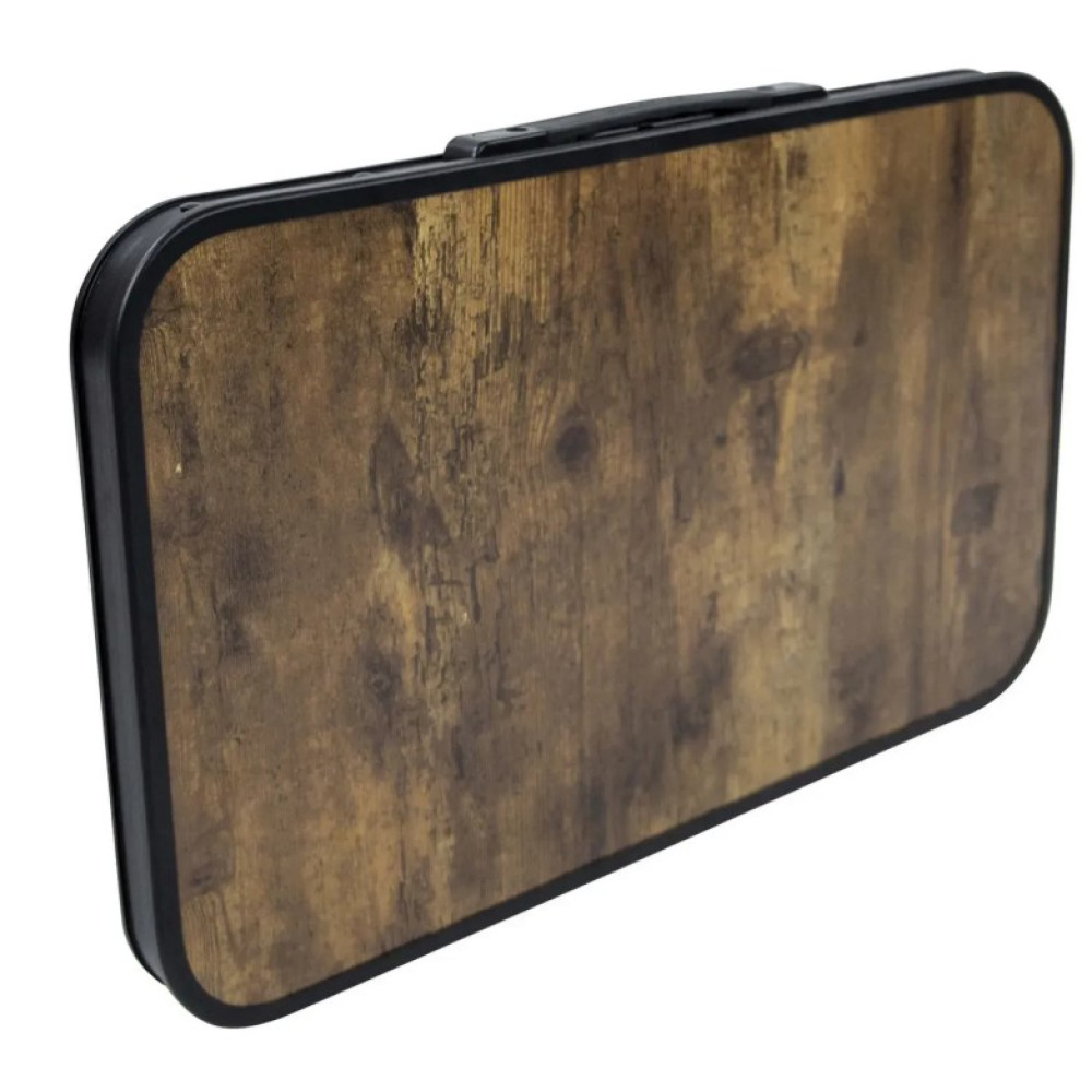 Стол Bo-Camp Woodbine Compact 56x34 см Black/Wood look (1404190) (DAS303264)