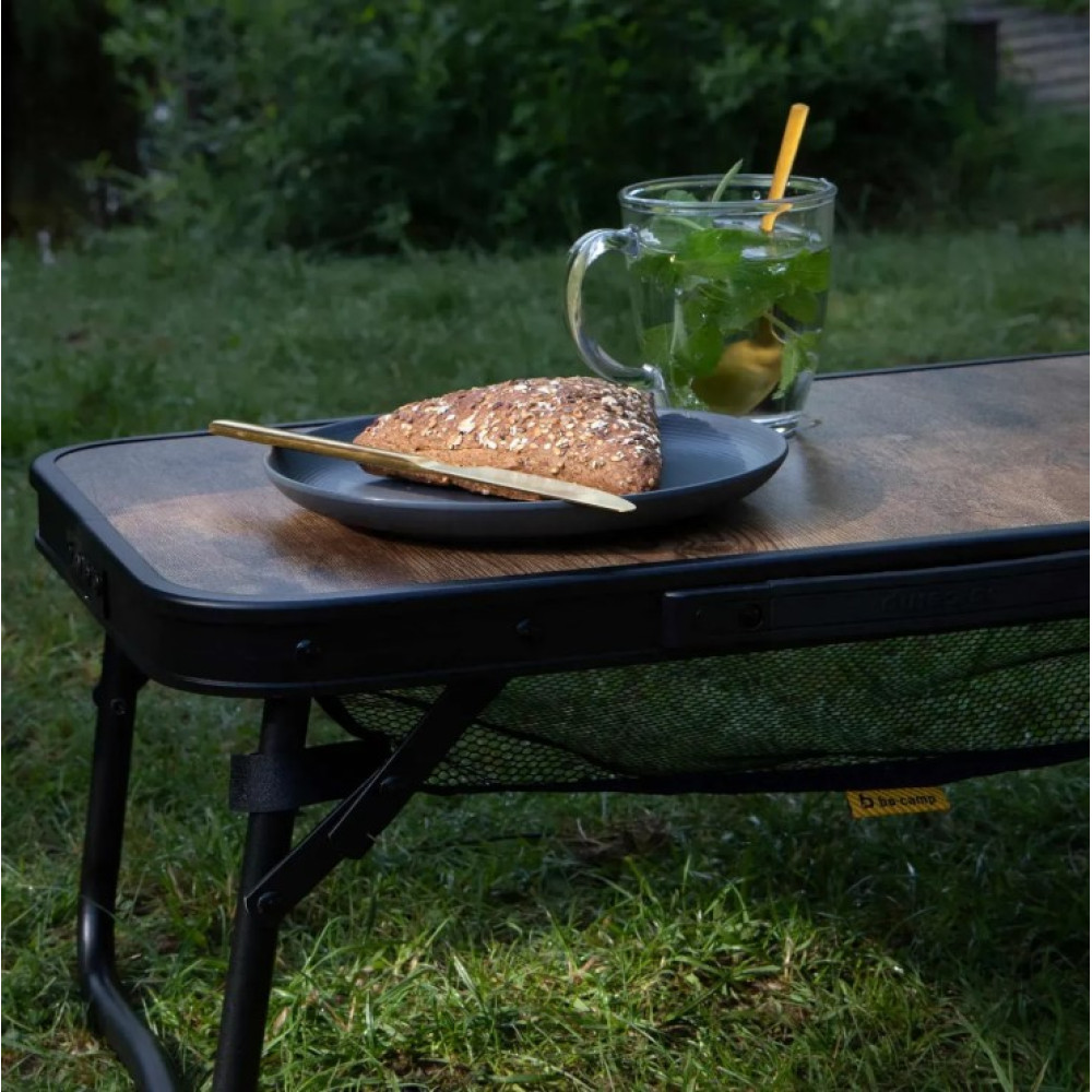 Стол Bo-Camp Woodbine Compact 56x34 см Black/Wood look (1404190) (DAS303264)