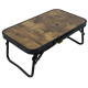 Стол Bo-Camp Woodbine Compact 56x34 см Black/Wood look (1404190) (DAS303264)