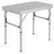 Стіл Bo-Camp Premium 56x34 см Grey (1404419) (DAS303280)
