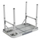 Стіл Bo-Camp Premium 56x34 см Grey (1404419) (DAS303280)