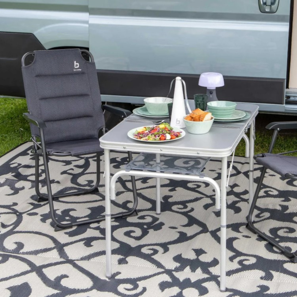Стол Bo-Camp Premium 120x60 см Grey (1404421) (DAS303281)