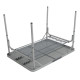 Стол Bo-Camp Premium 100x70 см Grey (1404422) (DAS303282)