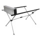 Стіл Bo-Camp Lamel 121x80 см Aluminium (1404438) (DAS303287)