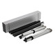 Стіл Bo-Camp Lamel 121x80 см Aluminium (1404438) (DAS303287)