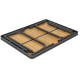 Стол Bo-Camp Margate 75x55 см Bamboo Brown (1404666) (DAS303289)