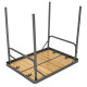 Стол Bo-Camp Margate 75x55 см Bamboo Brown (1404666) (DAS303289)