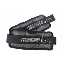 Утяжелители EasyFit 2 х 0,5 кг для ног и рук с металлом (EF-AWTМ-050)