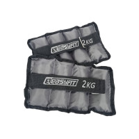Обтяжувачі EasyFit 2 х 2 кг для ніг та рук з металом (EF-AWTМ-200)