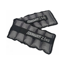 Утяжелители EasyFit 2 х 2,5 кг для ног и рук с металлом (EF-AWTМ-250)