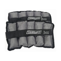 Утяжелители EasyFit 2 х 3 кг для ног и рук с металлом (EF-AWTМ-300)
