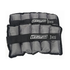 Утяжелители EasyFit 2 х 3 кг для ног и рук с металлом (EF-AWTМ-300)