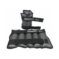 Утяжелители EasyFit 2 х 4 кг для ног и рук с металлом (EF-AWTМ-400)