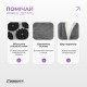 Масажний килимок Easyfit із подушкою (аплікатор Кузнєцова) Сірий із чорним (EF-2709-GB)