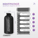 Масажний килимок Easyfit із подушкою (аплікатор Кузнєцова) Сірий із чорним (EF-2709-GB)