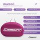 Масажний килимок Easyfit з подушкою (аплікатор Кузнєцова) Фіолетовий з білим (EF-2709-VW)