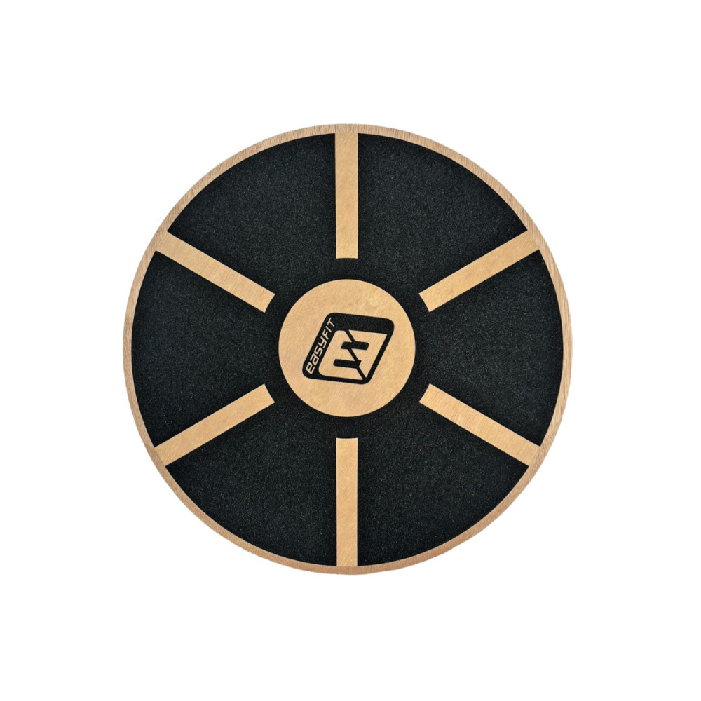 Баланс борд дерев'яний EasyFit балансувальний диск-тренажер (EF-0551)