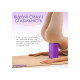 Блок для йоги EasyFit EVA Фіолетовий (EF-1818-V)