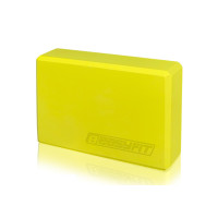 Блок для йоги EasyFit EVA Желтый (EF-1818-Y)