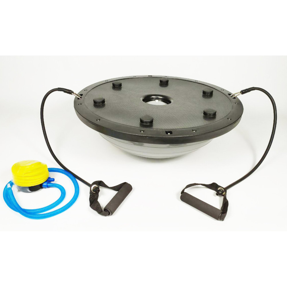 Балансировочная платформа EasyFit BOSU 60 см Серый (EF-2323)
