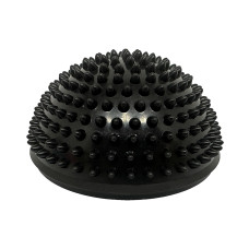 Полусфера массажная киндербол EasyFit 16 см мягкая черная (EF-3001-BK)