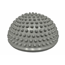 Полусфера массажная киндербол EasyFit 16 см мягкая серая (EF-3001-GY)