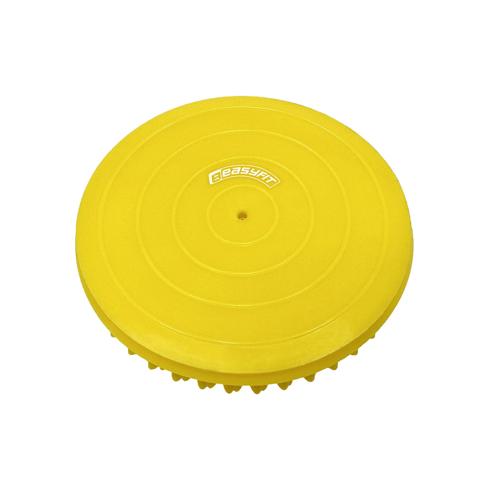 Напівсфера масажна кіндербол EasyFit 16 см м'яка жовта (EF-3001-Y)