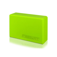Блок для йоги EasyFit EVA Салатовий (EF-1818-GN)